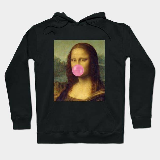 Bubble Gum Mona Lisa Hoodie by Naves